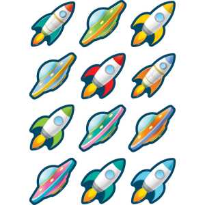 Outer Space Crew Mini Accents