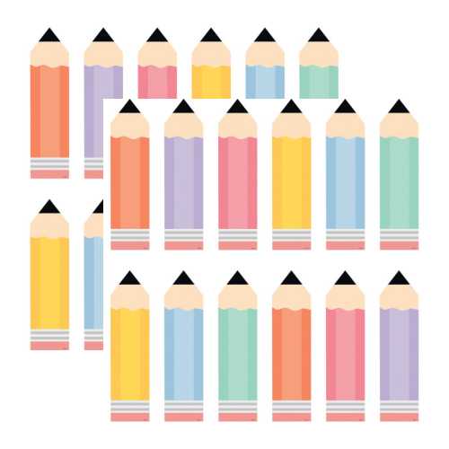 2-Pack Cool for School Pencils Accents