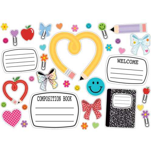 Cool for School Big & Bold Bulletin Board