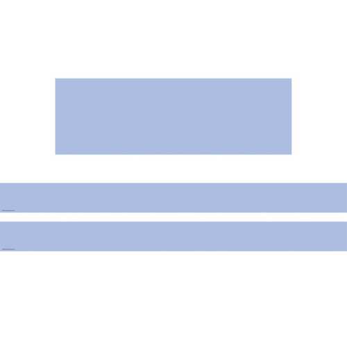 2-Pack Light Blue Crush Straight Border Trim