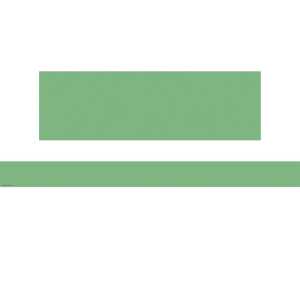 Green Crush Straight Border Trim