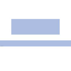 Light Blue Crush Straight Border Trim