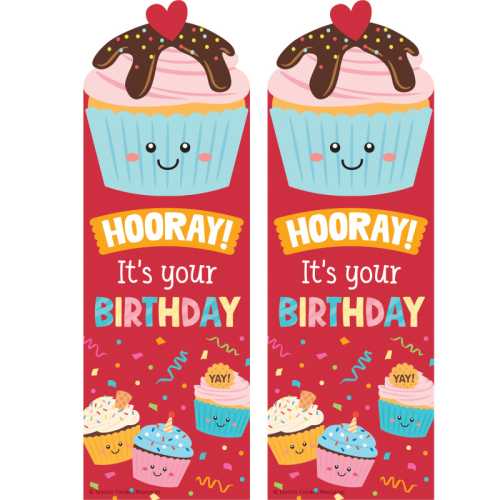 2-Pack Cupcake Smelly Bookmarks