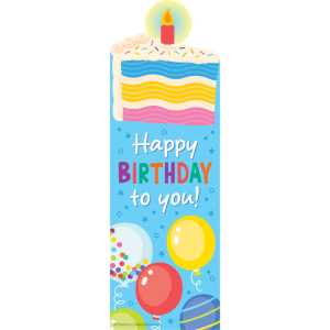 Birthday Cake Smelly Bookmarks