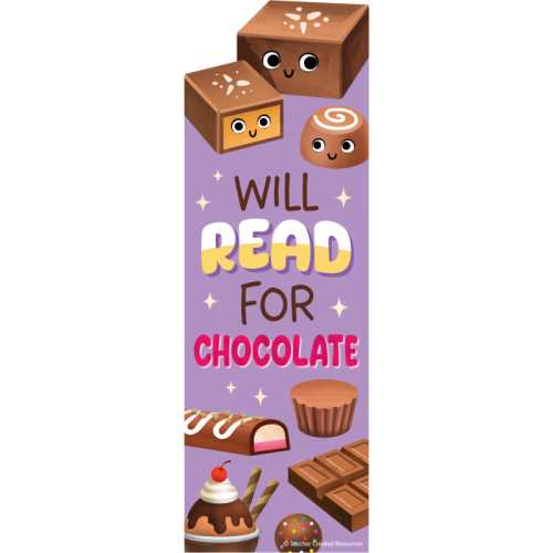 Chocolate Smelly Bookmarks