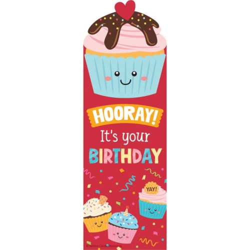 Cupcake Smelly Bookmarks