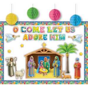 Nativity Scene Create & Decorate Quick Kit