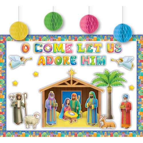 Nativity Scene Create & Decorate Quick Kit