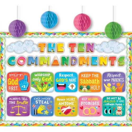 The Ten Commandments Create & Decorate Quick Kit