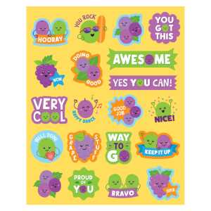Grape Smelly Stickers, Pack of 120