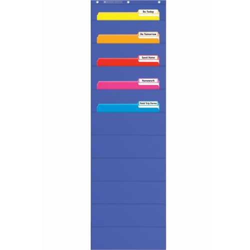 File Organizer Pocket Chart