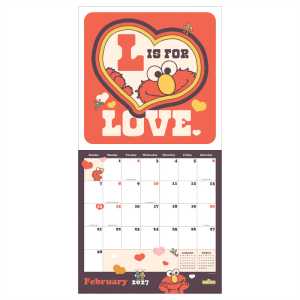 2027 Sesame Street Wall Calendar