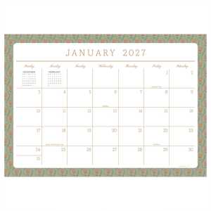 2027 Artisan Legacy Medium Desk Pad Calendar