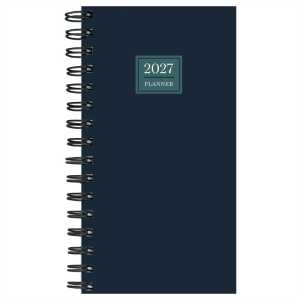 2027 Night Naval Small Weekly Monthly Planner