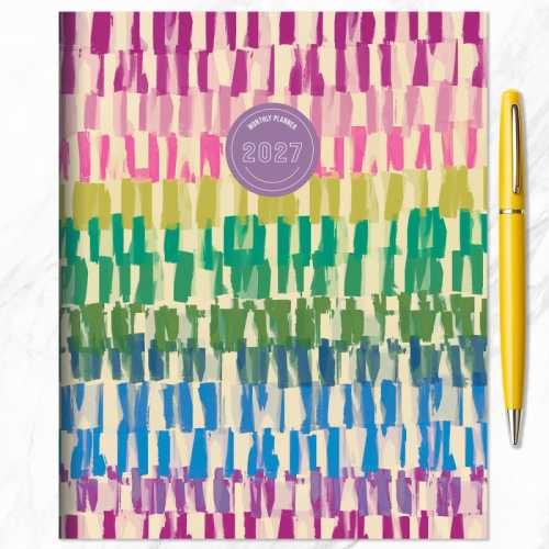 2027 Painted Medium Monthly Planner