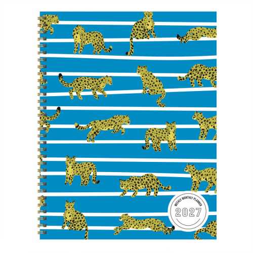 2027 Meow the Line Large Weekly Monthly Planner