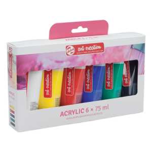 Acrylic Set, 6 x 75mL