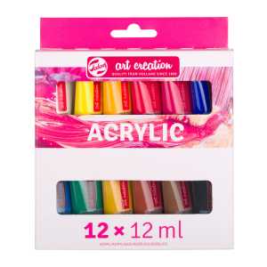 Acrylic Set, 12 x 12mL