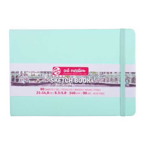 Sketchbook, 80 Sheets, 90lbs, Fresh Mint Cover, 8.3