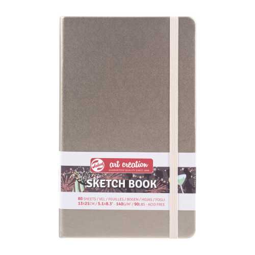 Sketchbook, 80 Sheets, 90lbs, Pink Champagne Cover, 5.1