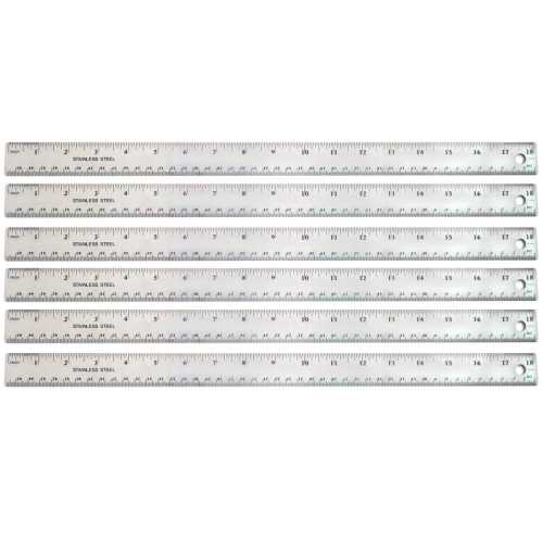 Stainless Steel Ruler, 18