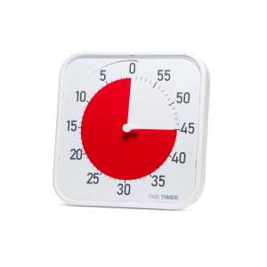 Original 12" Timer (White with Red Disk)
