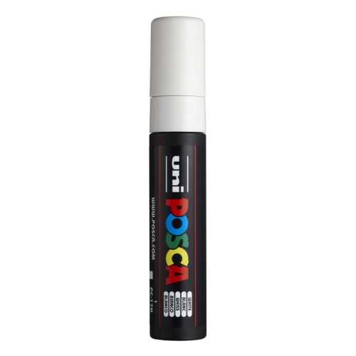 PC-17K Paint Marker, Extra Broad Tip (15 mm), White