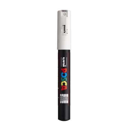 PC-1M Paint Marker, Extra Fine Bullet Tip (0.7-1.0 mm), White