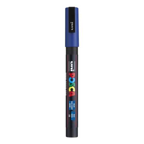PC-3M Paint Marker, Fine Bullet Tip (0.9-1.3 mm), Blue