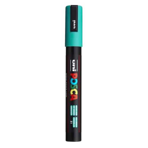 PC-5M Paint Markers, Medium Bullet Tip (1.8-2.5 mm), Emerald Green