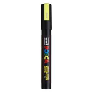 PC-5M Paint Markers, Medium Bullet Tip (1.8-2.5 mm), Fluorescent Yellow
