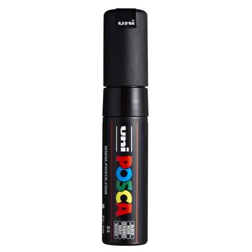 PC-7M Paint Markers, Broad Bullet Tip (4.5-5.5 mm), Black