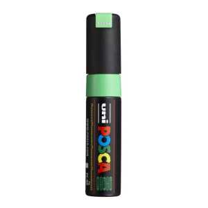 PC-8K Paint Markers, Broad Chisel Tip (8 mm), Fluorescent Green