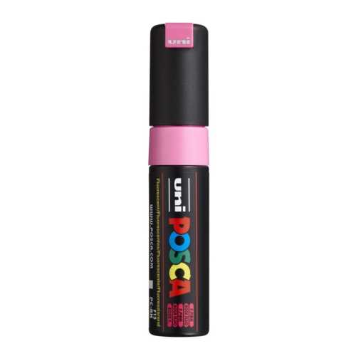 PC-8K Paint Markers, Broad Chisel Tip (8 mm), Fluorescent Pink