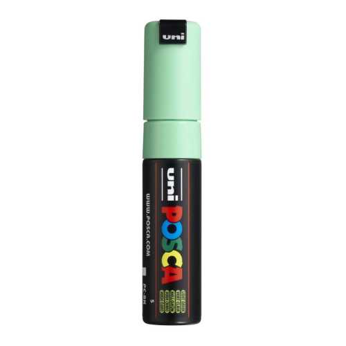 PC-8K Paint Markers, Broad Chisel Tip (8 mm), Light Green