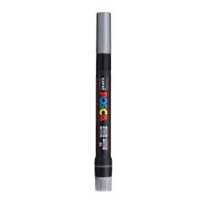 PCF-350 Paint Marker, Brush Tip (1-10 mm), Silver