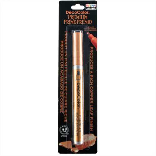 DecoColor&reg; Premium Paint Marker, 250-S, Leafing Tip, Copper