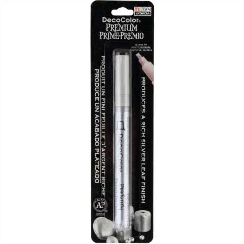 DecoColor&reg; Premium Paint Marker, 250-S, Leafing Tip, Silver