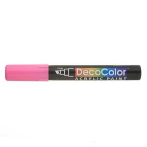 DecoColor&reg; Acrylic Paint Marker, 315-S, Chisel Tip, Pink #9