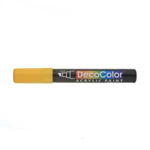 DecoColor&reg; Acrylic Paint Marker, 315-S, Chisel Tip, Yellow #5