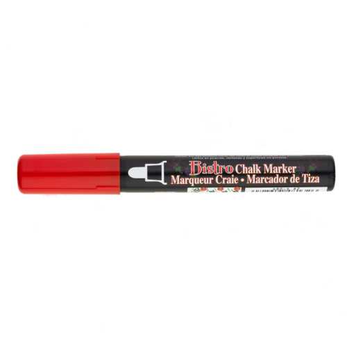 Bistro Chalk Marker Broad Tip, 480-S, Red