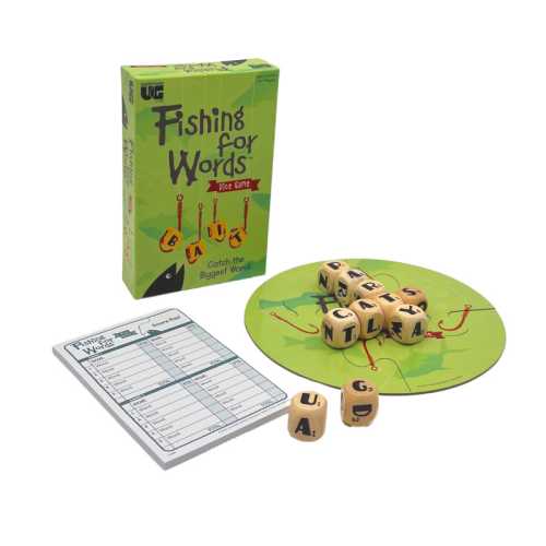 Fishing For Words Dice Game