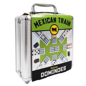 Mexican Train Dominoes, Deluxe Case