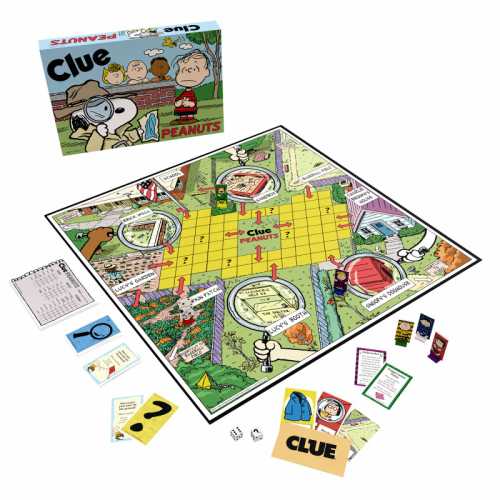 CLUE&reg; Peanuts Board Game