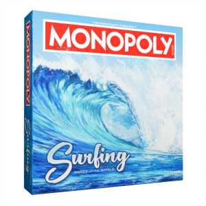 MONOPOLY&reg; Surfing Waves of The World Board Game
