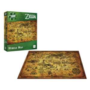 The Legend of Zelda&trade; Hyrule Map Puzzle, 1000 Pieces