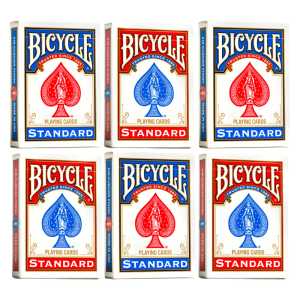 Standard Index Playing Cards, 6 Decks