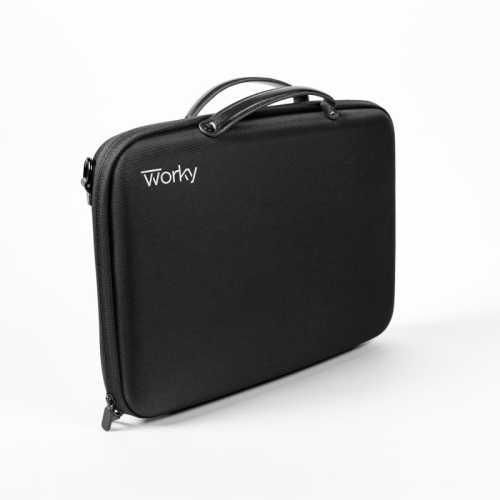 Office Everywhere Portable Briefcase Workstation, Black