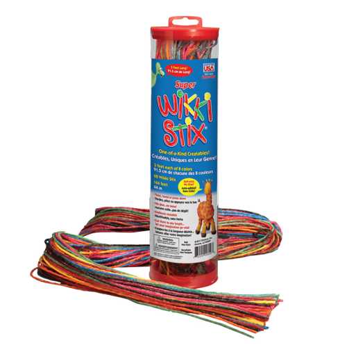 Super Wikki Stix&reg;, 3' Long, Pack of 48