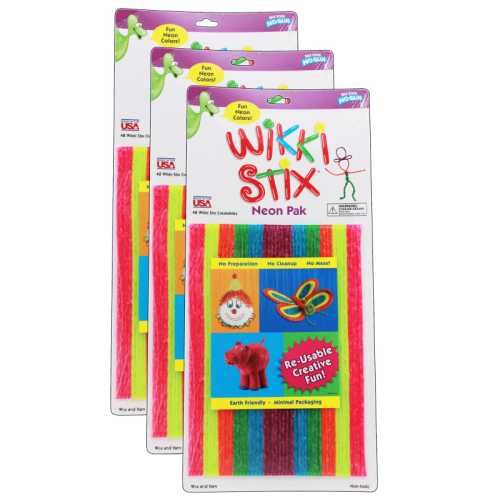 Wikki Stix&reg;, Neon Colors, 8